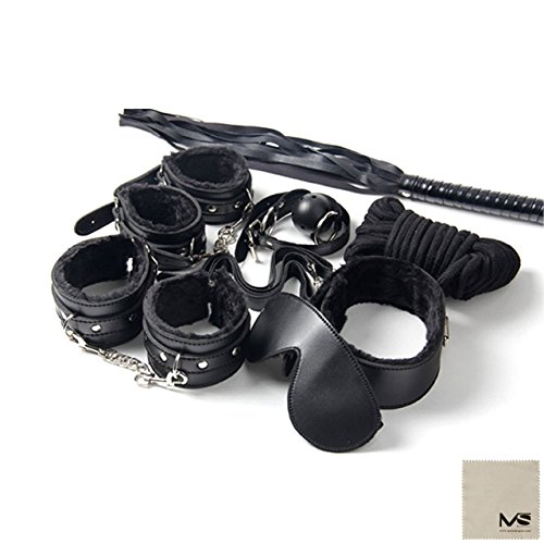 Kit de Bondage, noir, avec Baîllon, Blindage, Collier, Menottes