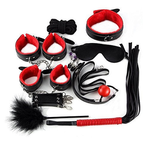 10 pièces, Kit de Bondage, en peluche