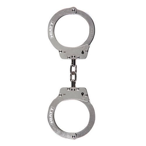 Hiatt Standard Chain Style Handcuff, Nickel, NO by Hiatt